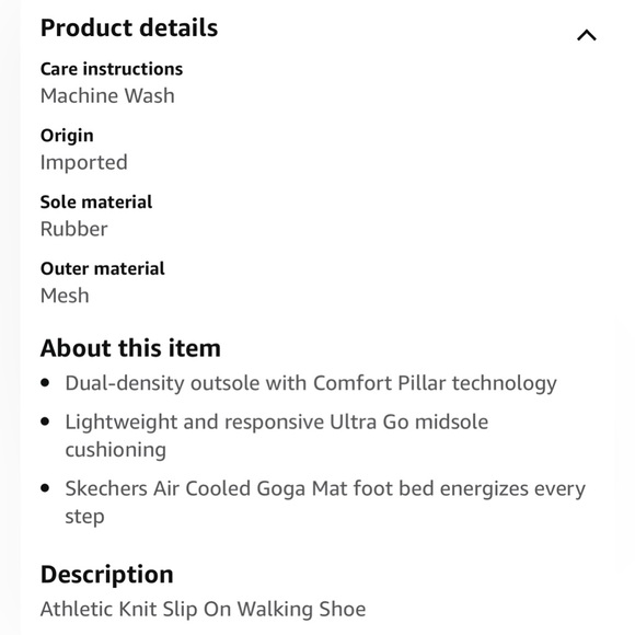 Skechers GoWalk6 slip on shoes (10W) - Picture 7 of 7